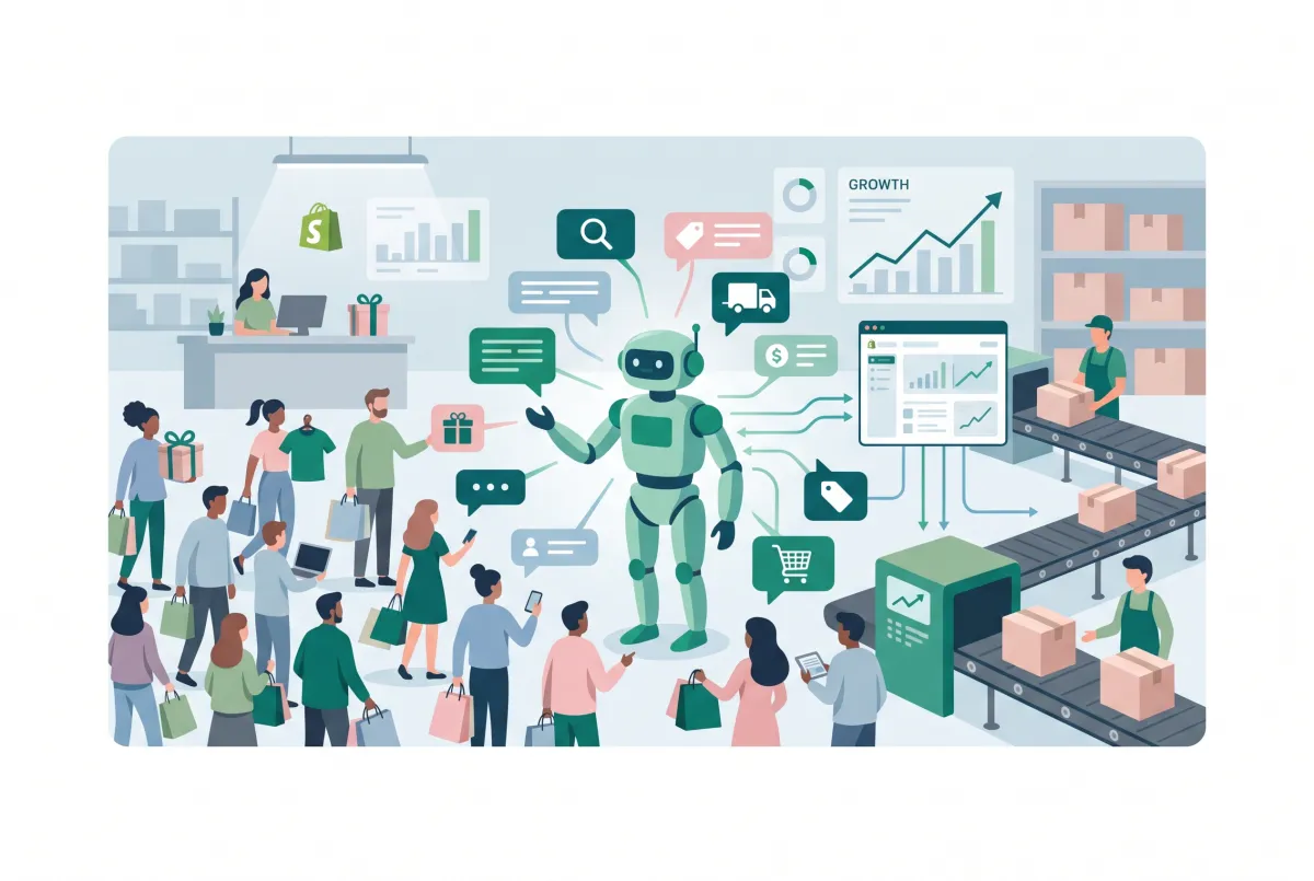 How AI Chat Handles BFCM Traffic Spikes for Shopify Stores Without Hiring Seasonal Staff